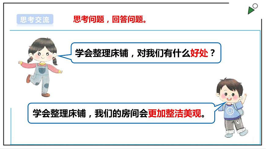 浙教版勞動(dòng)二年級(jí)上冊(cè) 項(xiàng)目一 任務(wù)一《鋪床疊被》課件第6頁(yè)