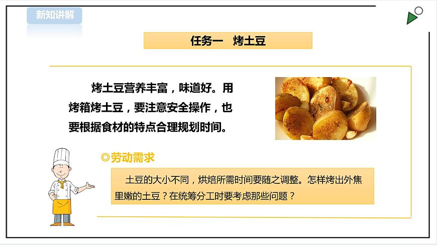 【浙教版】五年級上冊《勞動》項目一 任務(wù)一《烤土豆》課件第3頁