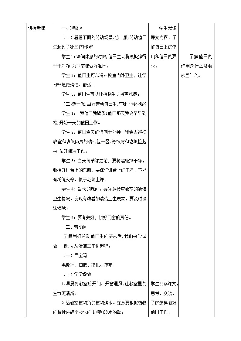 劳动主题《当好劳动值日生》课件+教案02