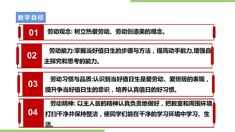 劳动主题《当好劳动值日生》课件+教案02