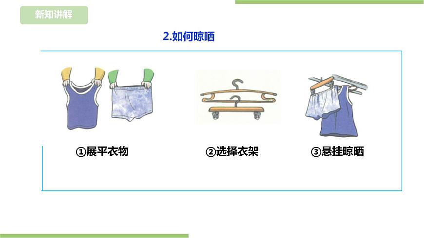 【浙教版】一年級下冊《勞動》項目二  任務(wù)二《  小件衣物自己洗》課件第7頁