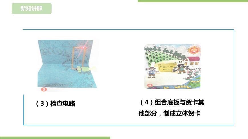 【浙教版】四年級下冊《勞動》項目一任務三 《讓賀卡亮起來》 課件第4頁
