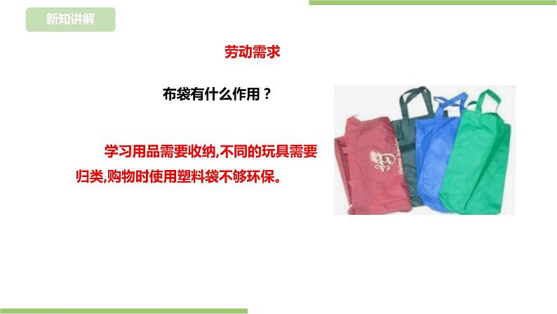 【浙教版】四年级下册《劳动》项目三 任务二《布袋的设计》课件第3页