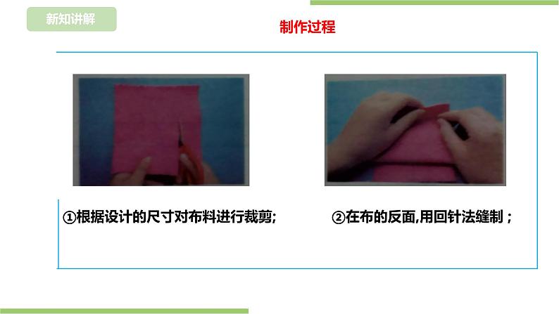 【浙教版】四年级下册《劳动》项目三任务三《布袋的制作》课件第7页