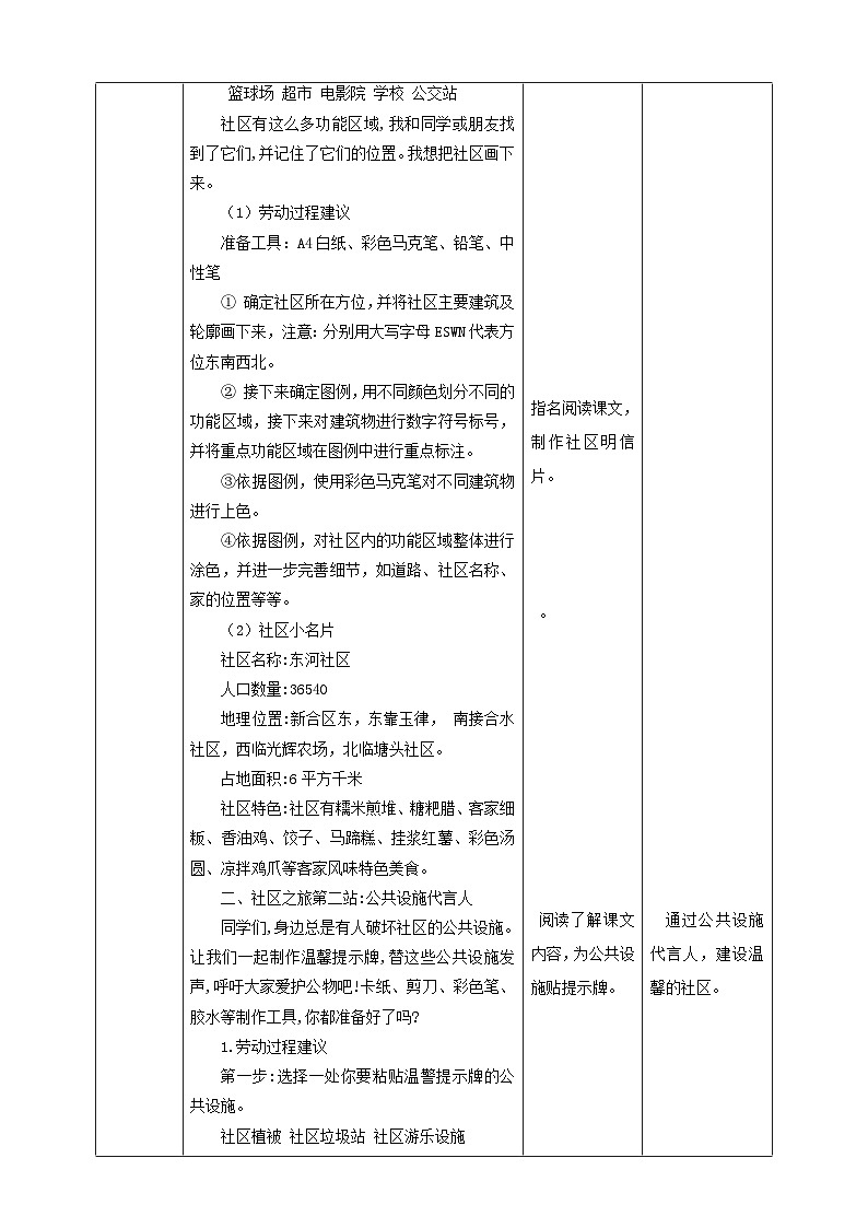 【北师大版】二年级《劳动实践指导手册》第18课《 美丽社区我出力》教案第2页
