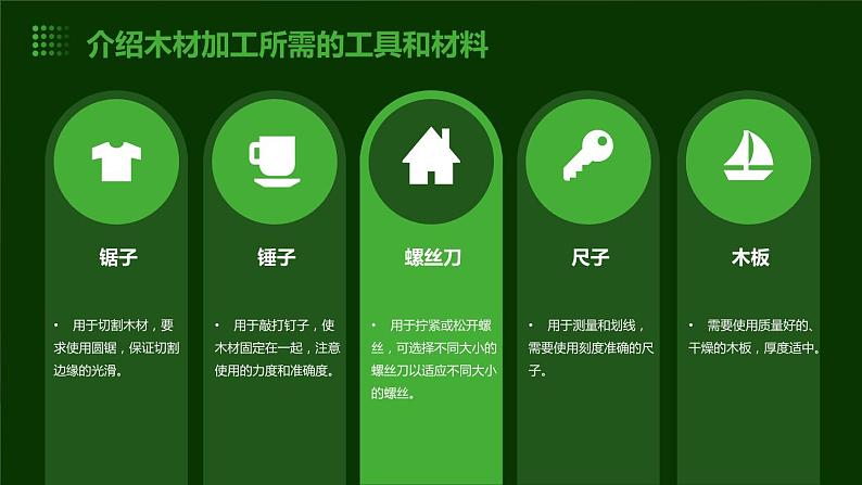 5.简易木材加工我能行 课件 人教版五上劳技06