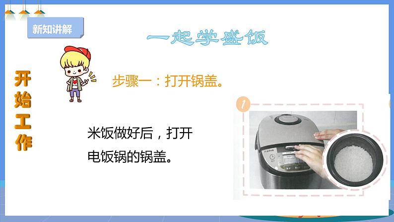 【人教版】二下劳技 项目六 盛饭 课件+教案+素材05