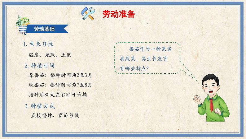 人民版劳动五年级上册 8 培育栽培番茄苗(课件)第3页