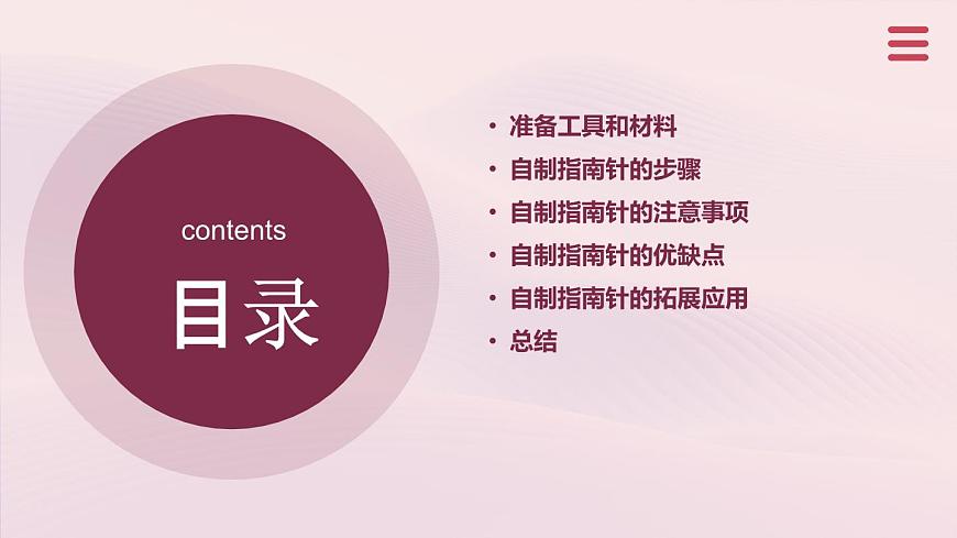 人民版勞動(dòng)六年級(jí)上冊 2.自制指南針（課件）第2頁