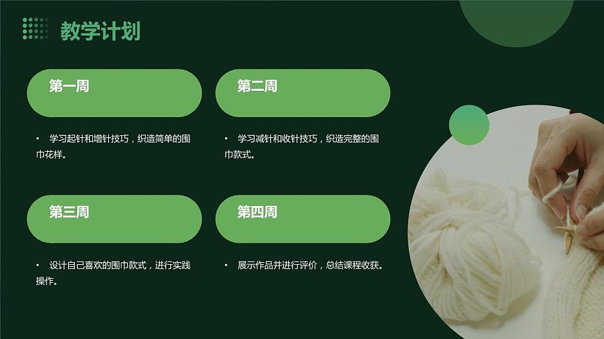 人民版勞動(dòng)六年級上冊 8.我為媽媽織圍巾（課件）第6頁