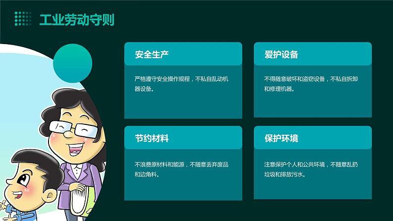 人民版劳动六年级上册 14劳动守则我遵守(课件)08