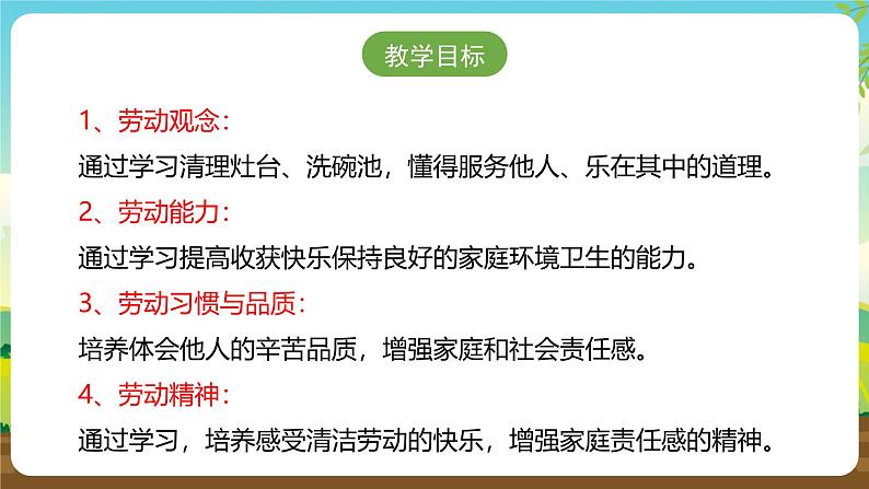 人教版四下劳技 项目八《清理厨房》课件第2页