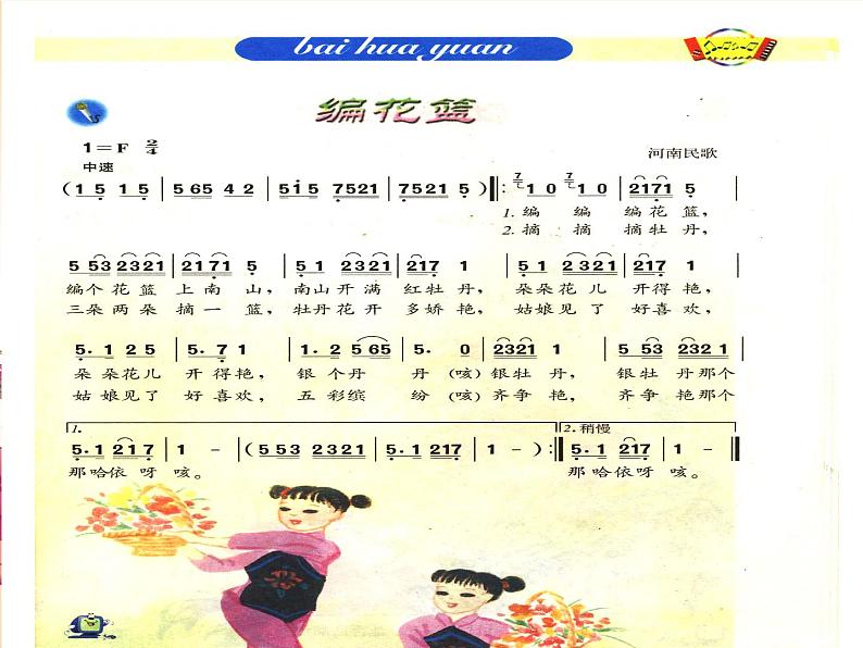 五年级下册音乐课件 6 花 的 芬 芳 人音版(五线谱)第6页