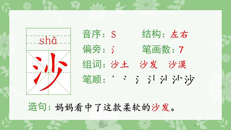 15.搭船的鸟(生字课件)第5页
