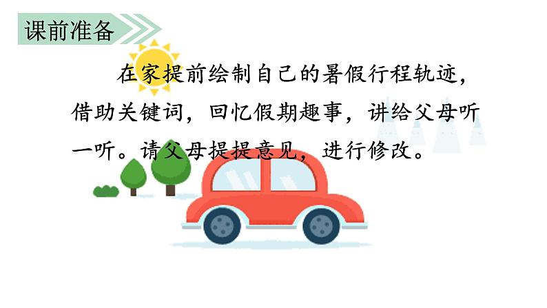 部编语文三上:第一单元 口语交际 我的暑假生活(教学课件)01