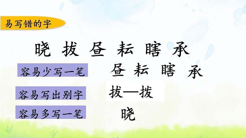 部编版五年级语文下册期末复习课件PPT03