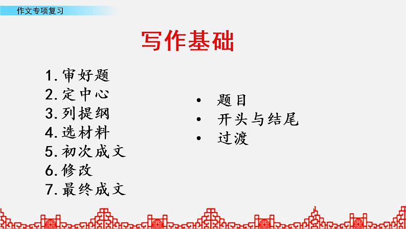 小升初语文复习课件:作文专项复习 第1课时第2页