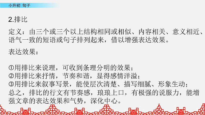 小升初语文复习课件:句子第6课时第4页