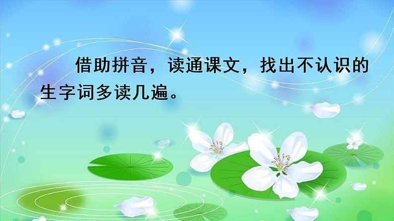 部编版一年级语文下册13 《荷叶圆圆》精品课件03