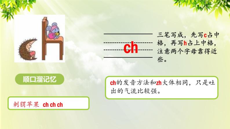 部编版语文一年级上册-汉语拼音-zh  ch  sh  r 课件06