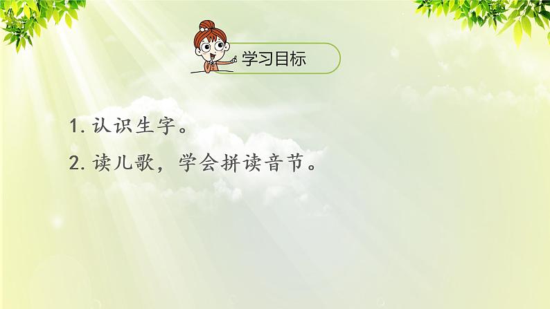部编版语文一年级上册-汉语拼音-ao ou iu 课件02