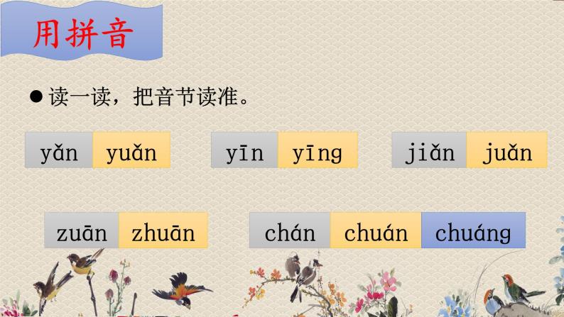 人教部编版一年级语文上册   汉语拼音《语文园地三》课件02