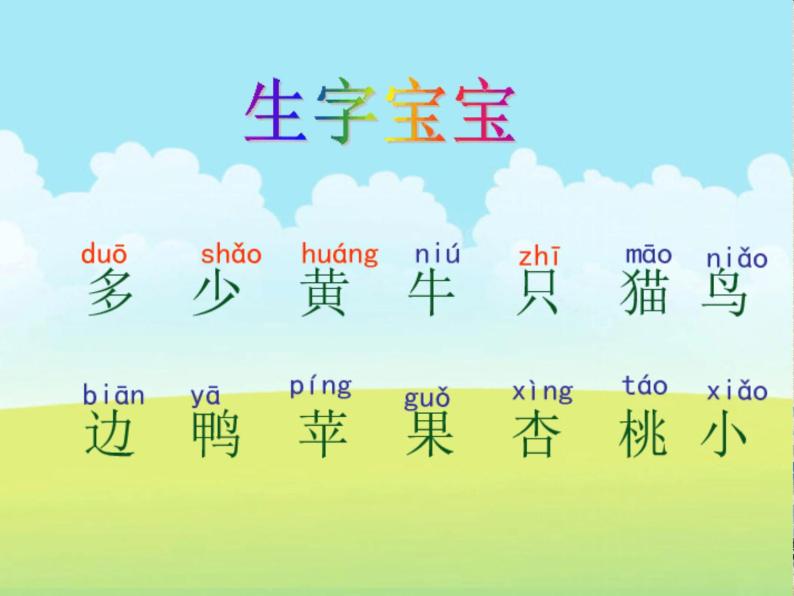 人教部编版一年级语文上册   识字（二）《大小多少》课件08