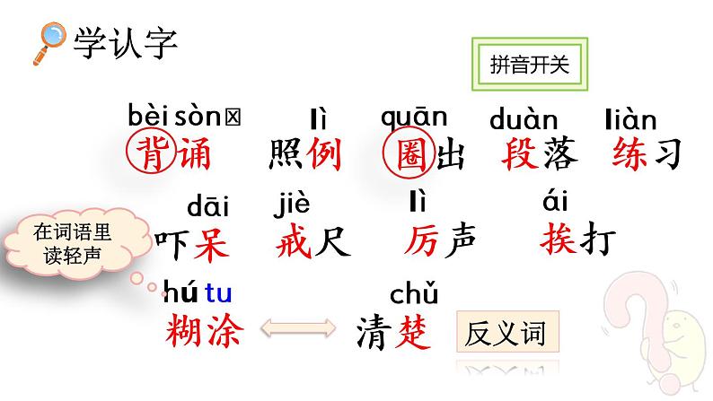 统编版语文三年级上册不懂就要问教学课件05