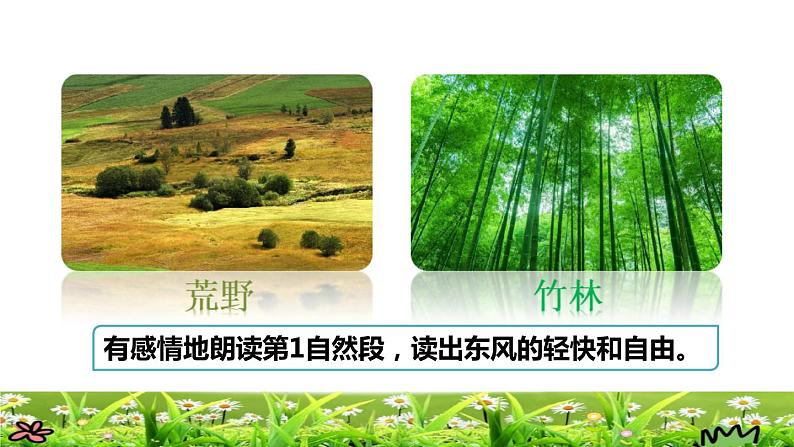 部编版三年级上册语文授课课件 第1单元 2.花的学校品读释疑课件07