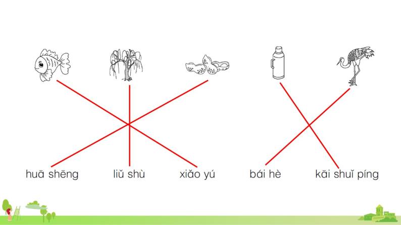 部编版语文一年级上册 期中综合检测(有答案及题目PPT）05