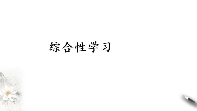 2021年小升初语文专项复习综合性学习课件（41张PPT)02