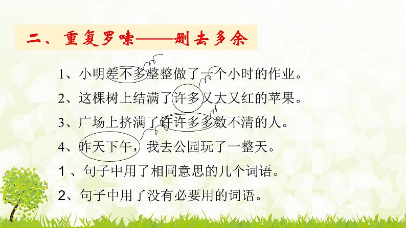 人教统编版小升初语文总复习专题九·修改病句课件07