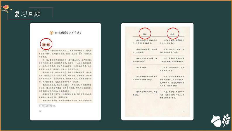 六年级下册语文第二单元复习课件(一) 部编版第4页