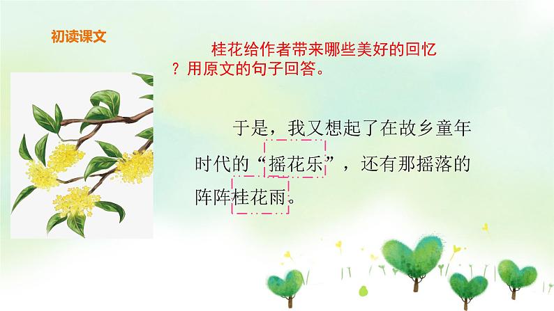 3《桂花雨》第二课时 课件第3页