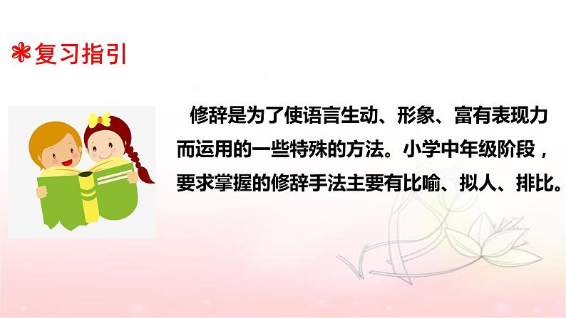 四升五专题六·修辞手法 课件 人教统编版第2页