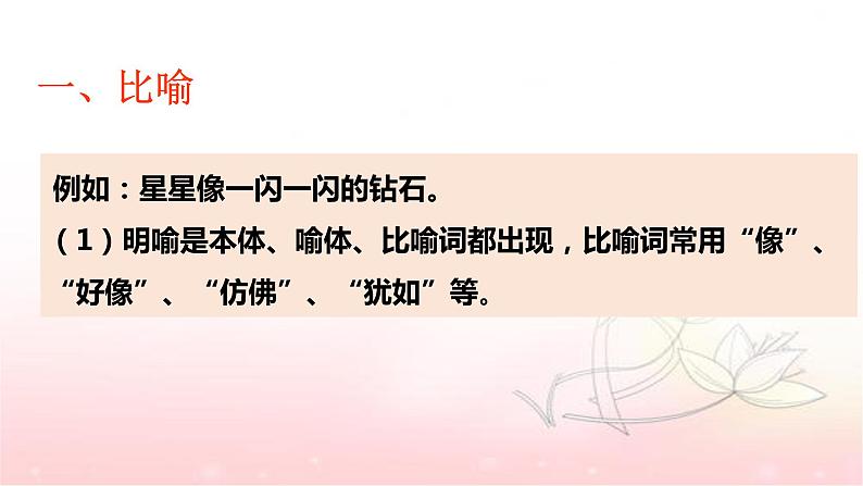 四升五专题六·修辞手法 课件 人教统编版第4页