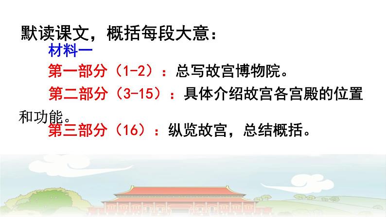 部编版六年级语文上册《故宫博物院》PPT优质课件 (1)第6页