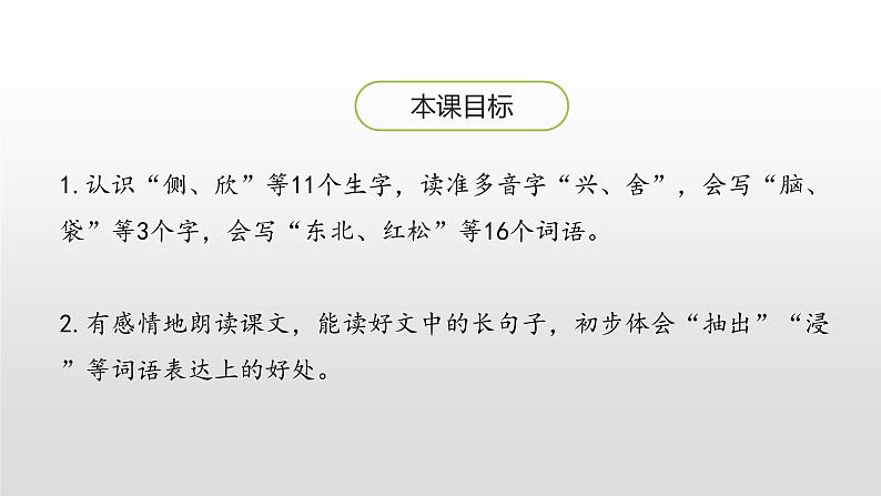 三年级上册语文课件-20美丽的小兴安岭(第一课时)人教(部编版) (共21张PPT)第2页