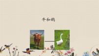 小学语文人教部编版四年级上册18 牛和鹅示范课课件ppt