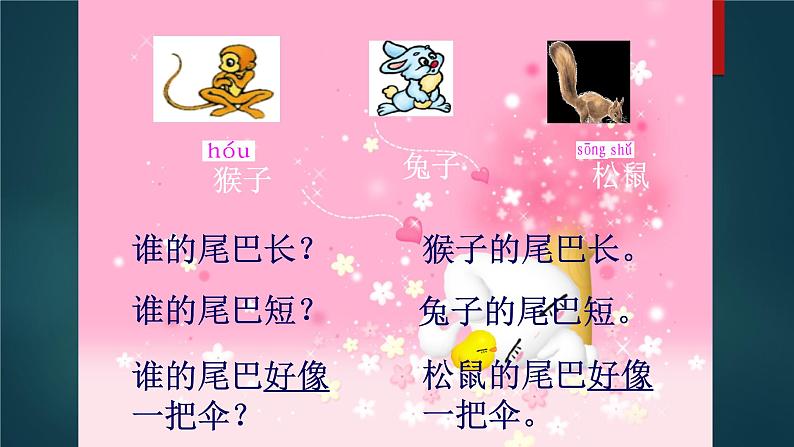 一年级上册语文 课文(二)6.比尾巴 课件 部编版 (五四制)06