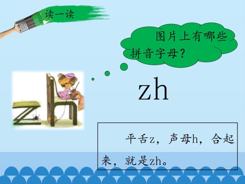 一年级上册语文 汉语拼音 8.zh ch sh r 课件 部编版 (五四制)03