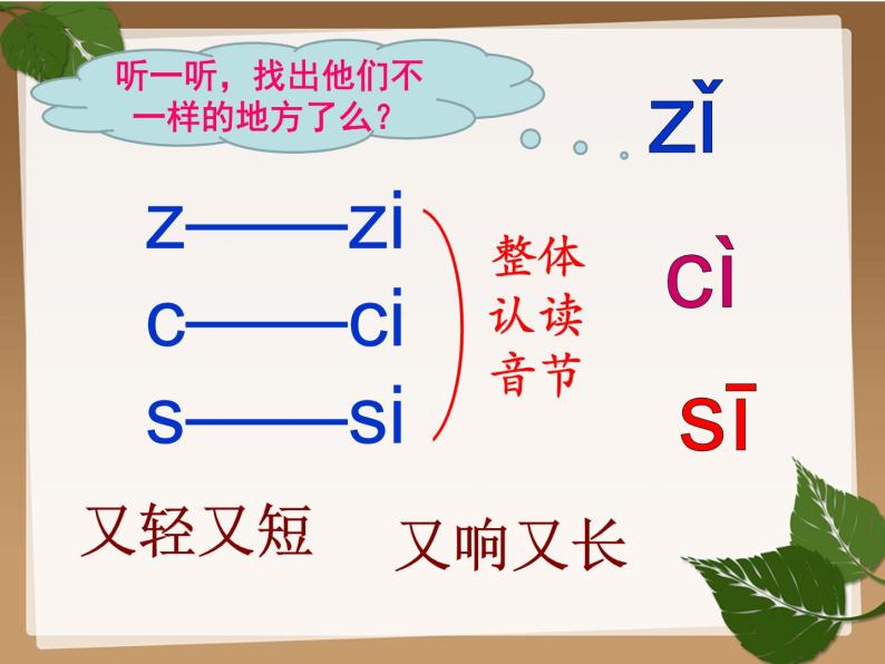 一年级上册语文 汉语拼音 7.zcs 课件 部编版 (五四制)07