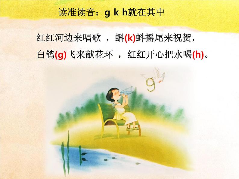 部编版一上语文课件g k h第4页