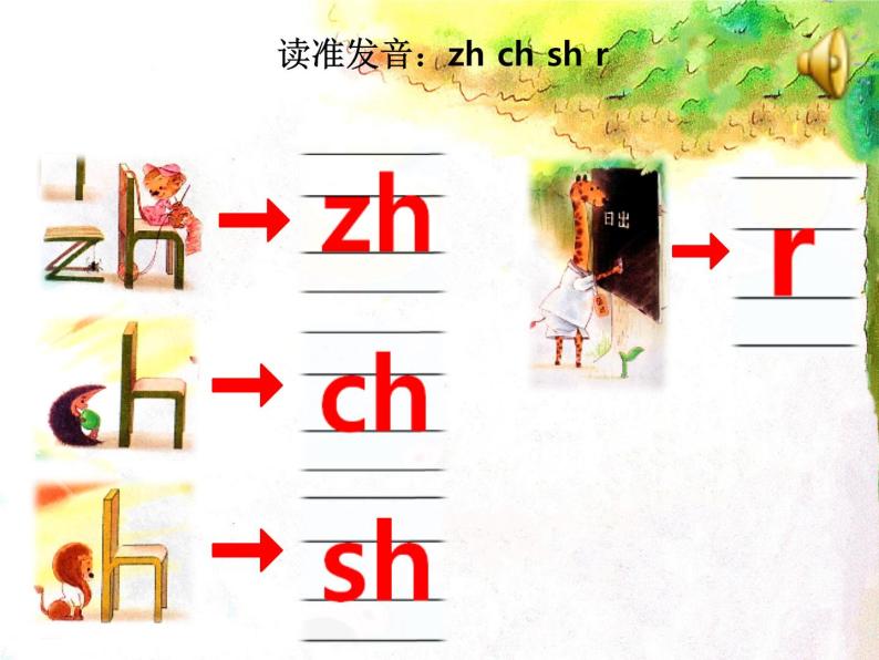部编版一上语文课件zh ch sh r05