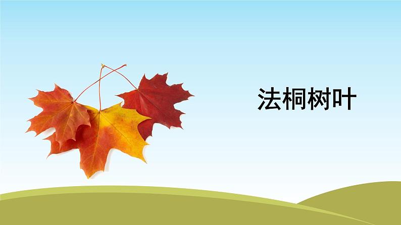 人教部编版三年级上册5 (课堂教学课件)铺满金色巴掌的水泥道05
