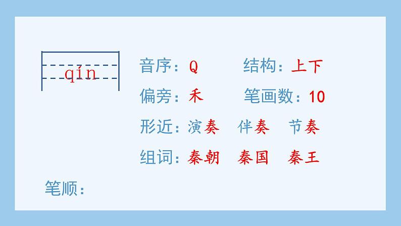 部编版四上语文(生字课件)21.古诗三首03