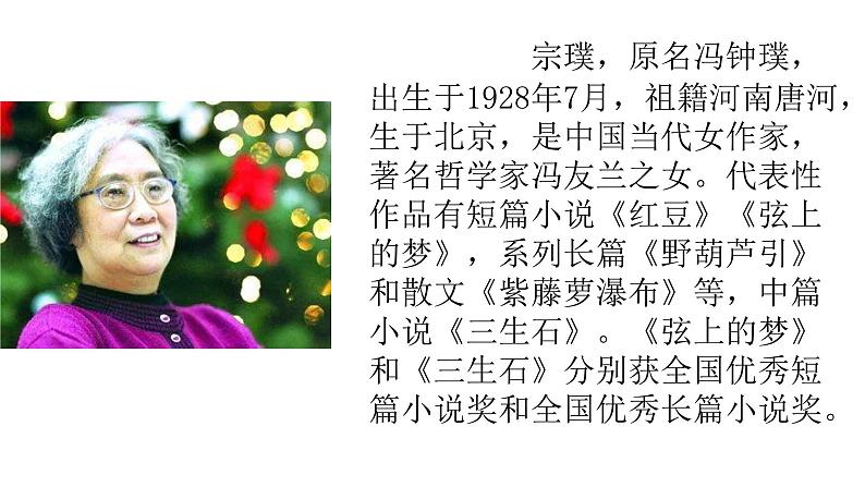 人教部编版 六年级上册 2 丁香结课件(30张PPT)第3页