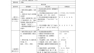 人教部编版一年级下册6 古对今表格学案