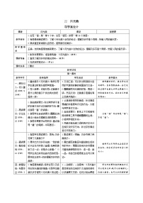 人教部编版22 月光曲表格导学案