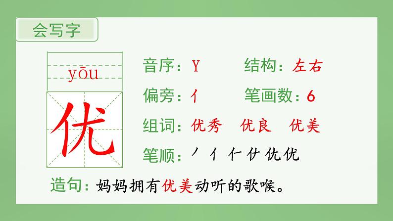 统编版小学语文三年级上册(生字课件)18《富饶的西沙群岛》02